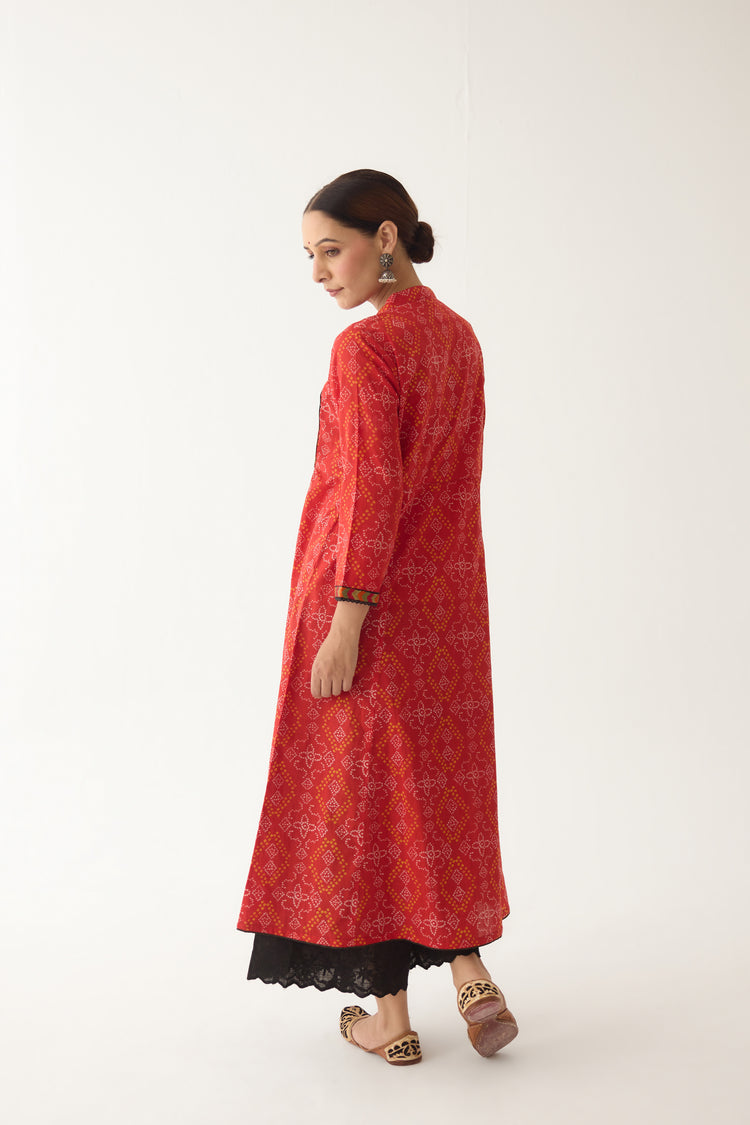 Neera Kurta Red (Set of 2) (9997428949291)