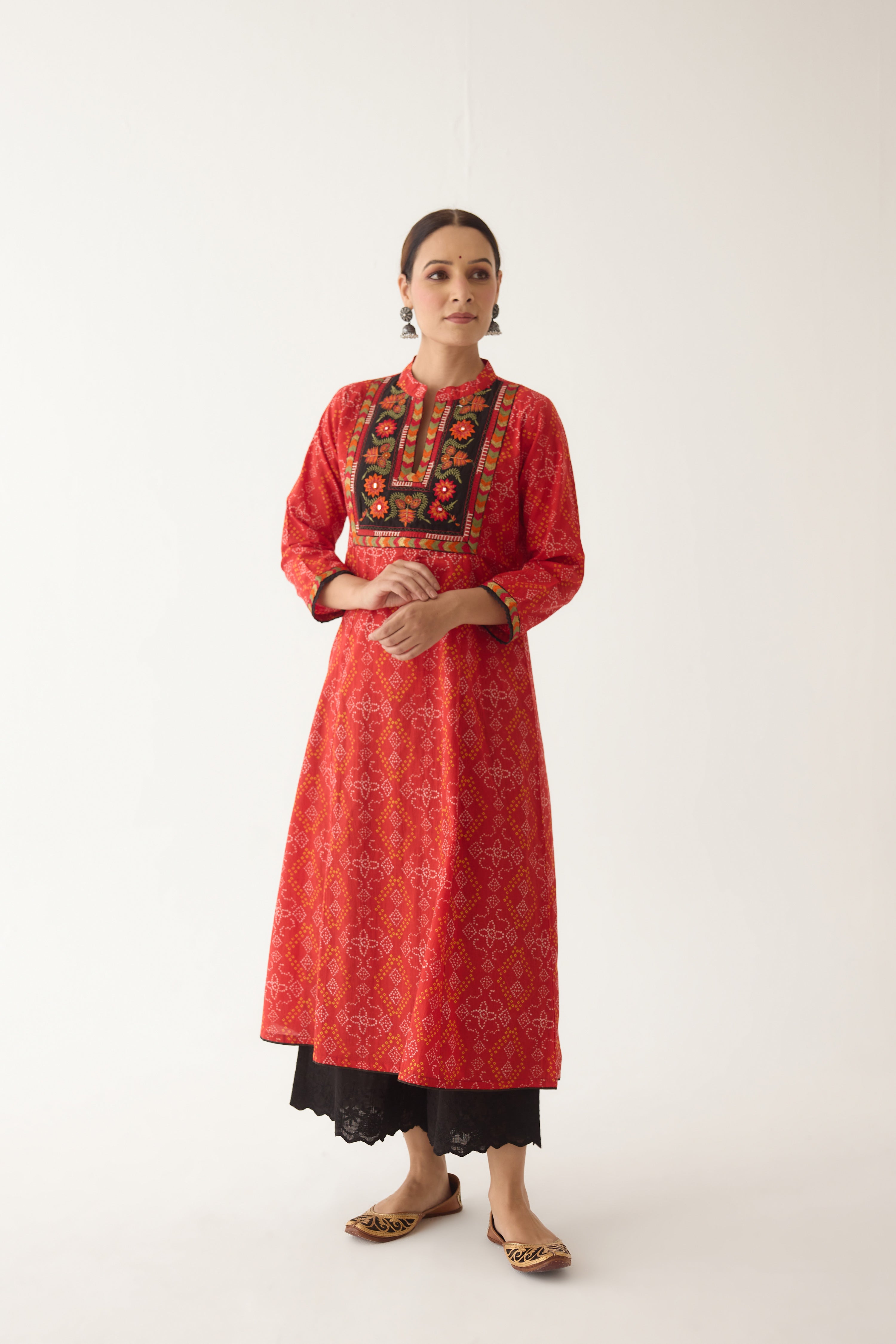 Neera Kurta Red (Set of 2) (9997428949291)