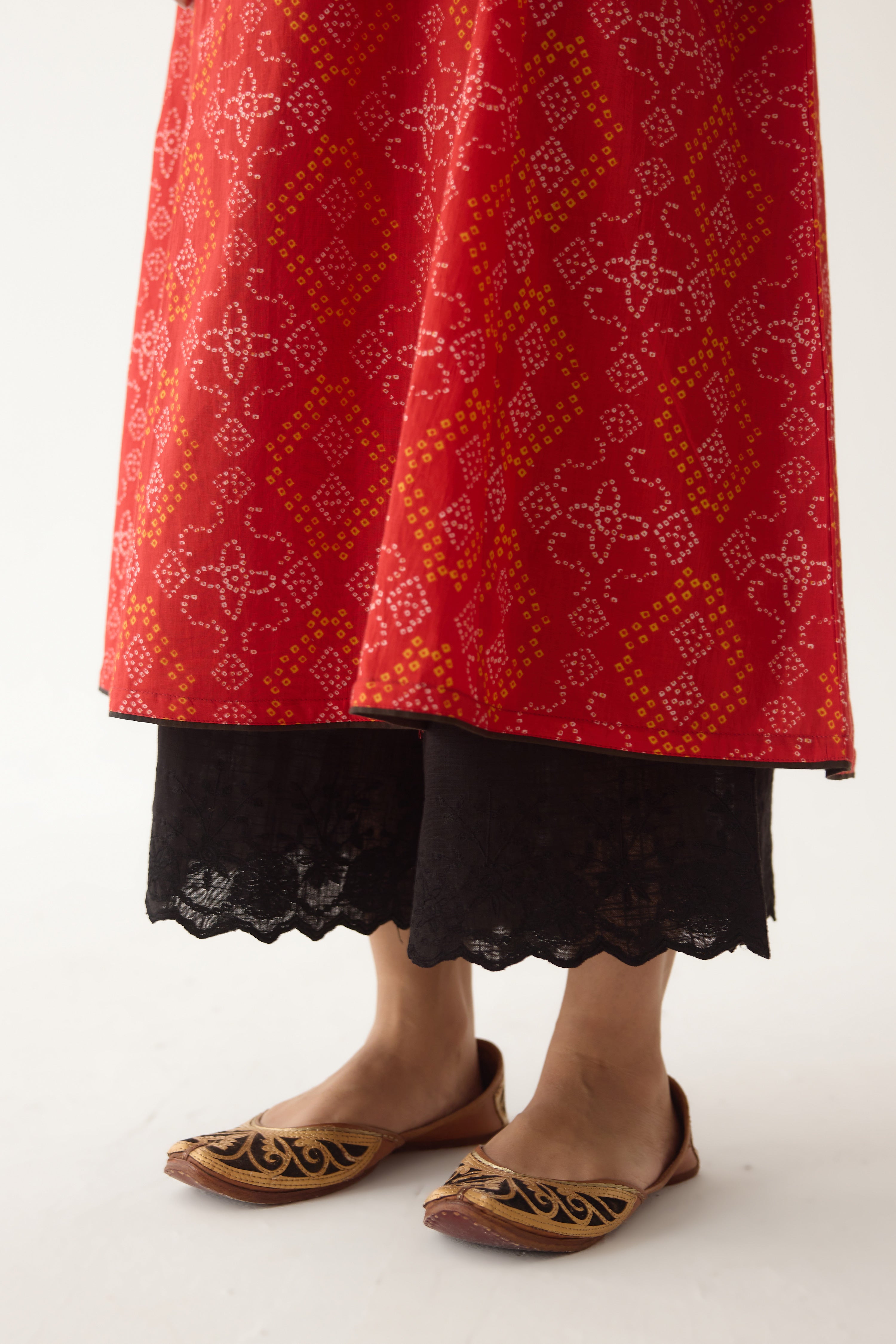 Black Cutwork Pant Black (9997430620459)