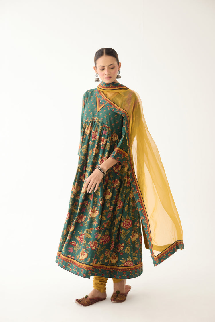 Medh Dupatta Mustard