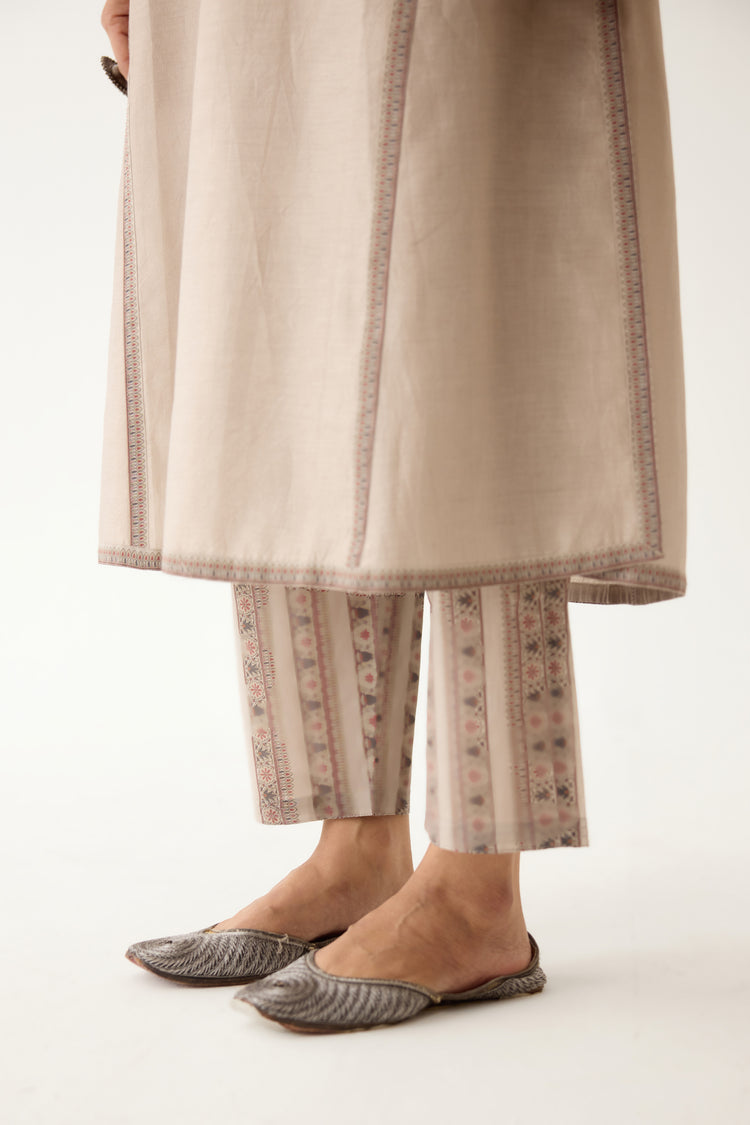 Rozana Pant Light Grey