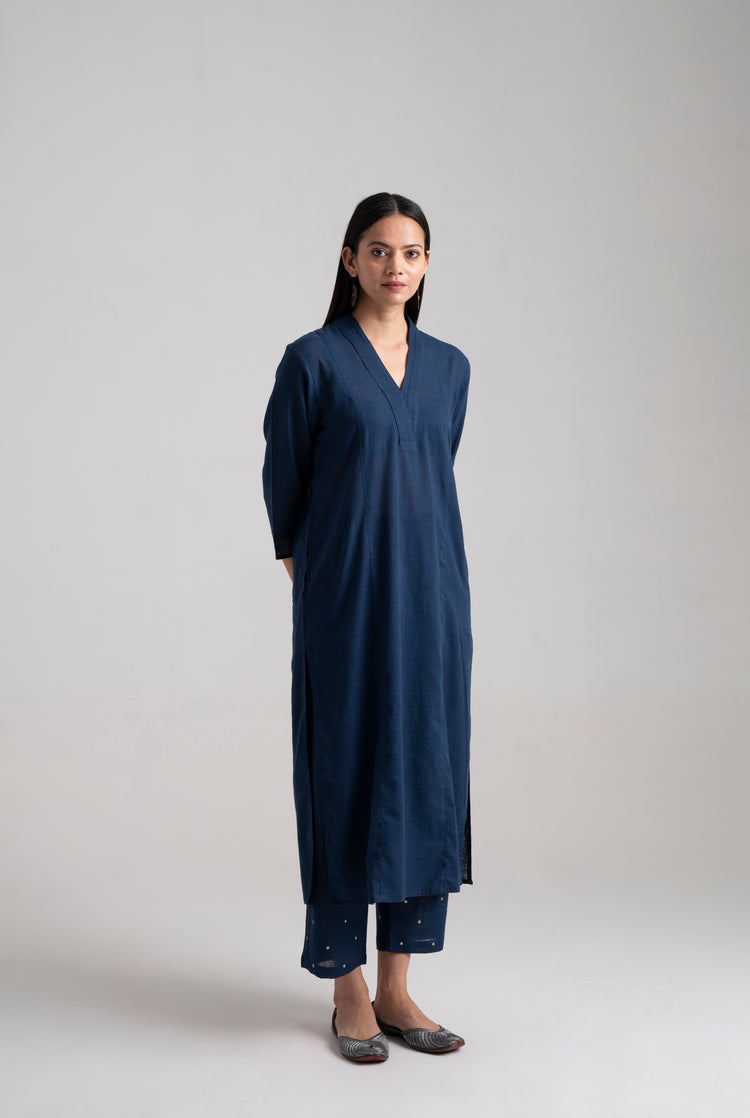 Adani Kurta Indigo (8957459693867)