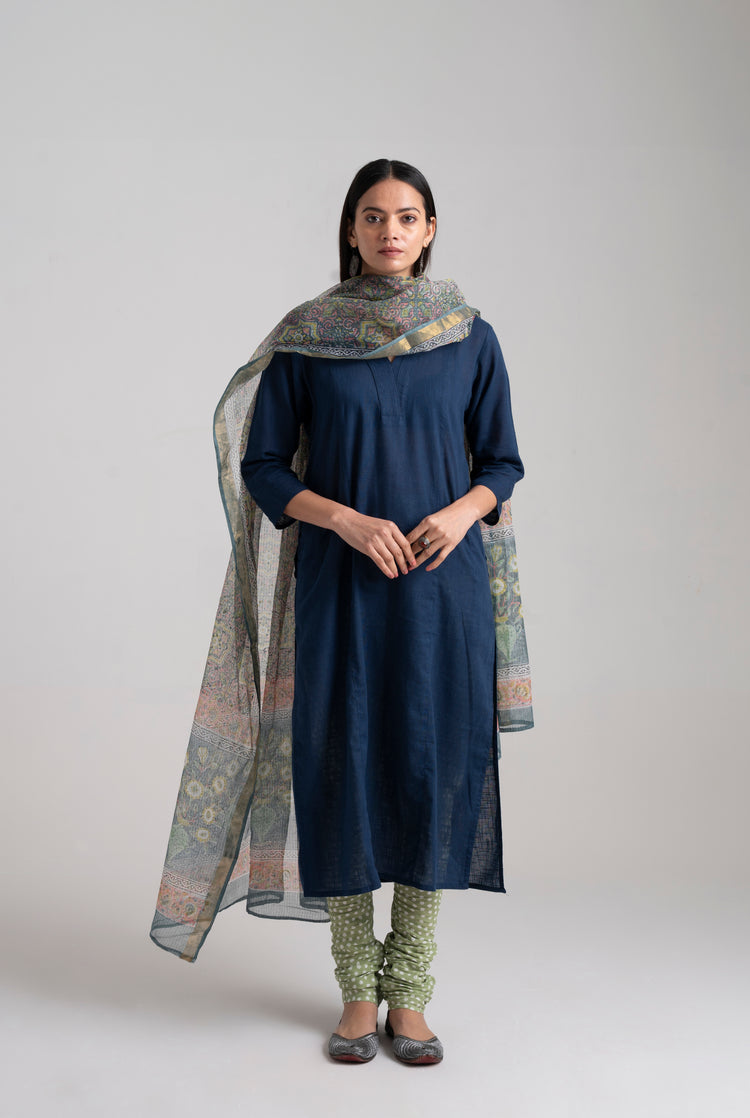 Adani Kurta Indigo (8957459693867)