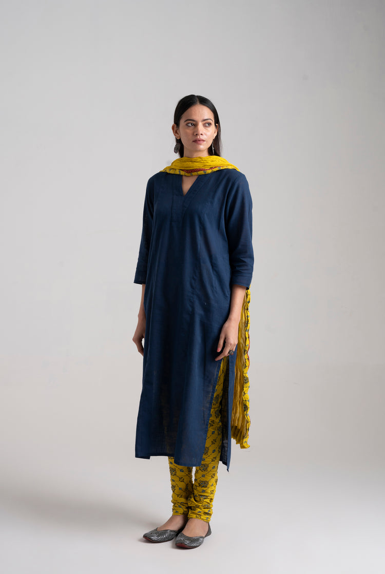 Adani Kurta Indigo (8957459693867)