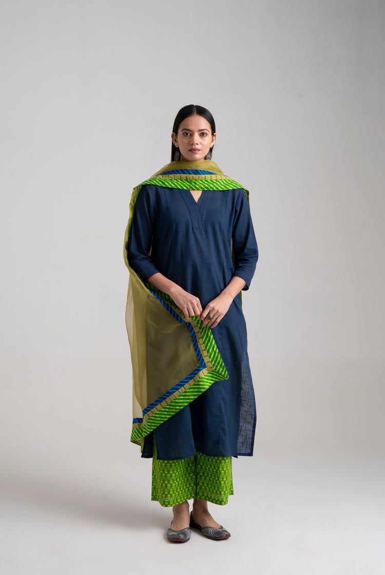 Adani Kurta Indigo (8957459693867)