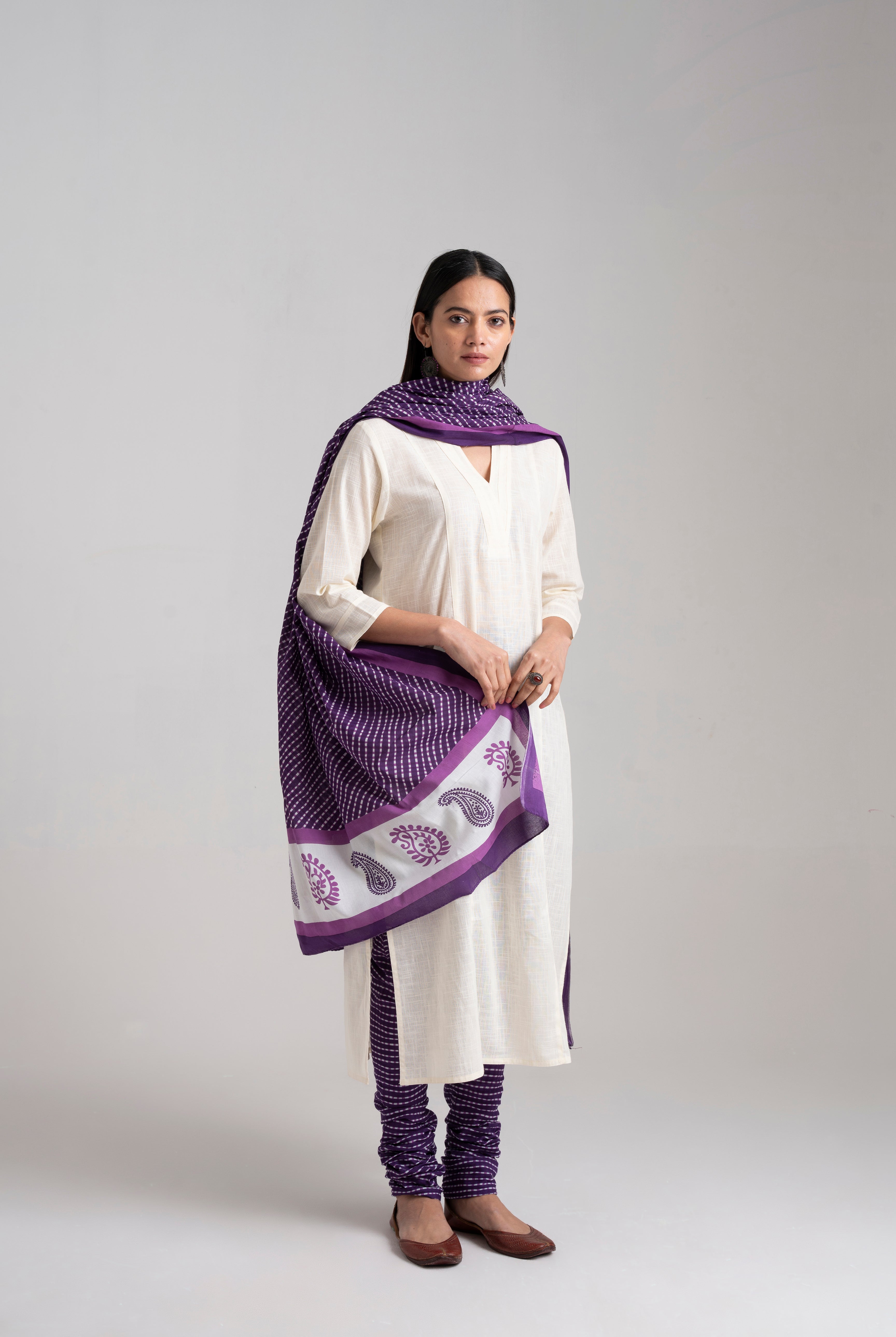 Rozana Essentials - Bottom & Dupatta (Set of 2) (8957266886955)