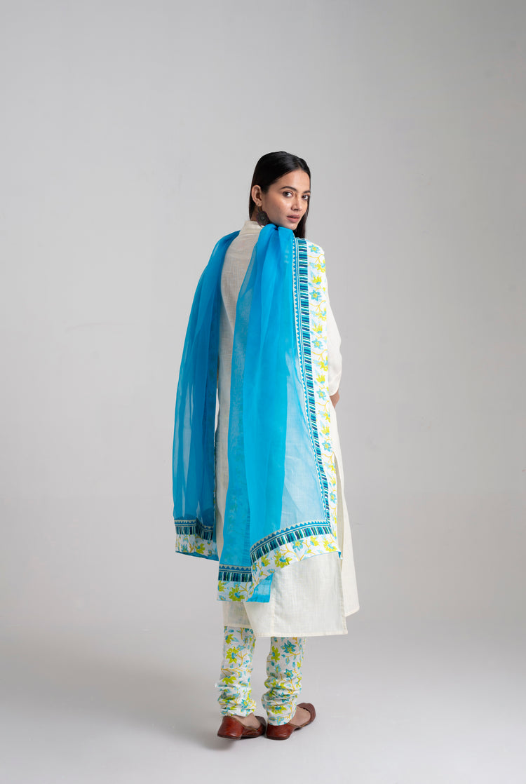 Adani Kurta Offwhite (8957457760555)