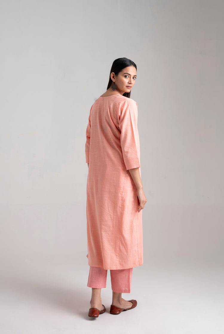 Adani Kurta Light Pink (8957450912043)