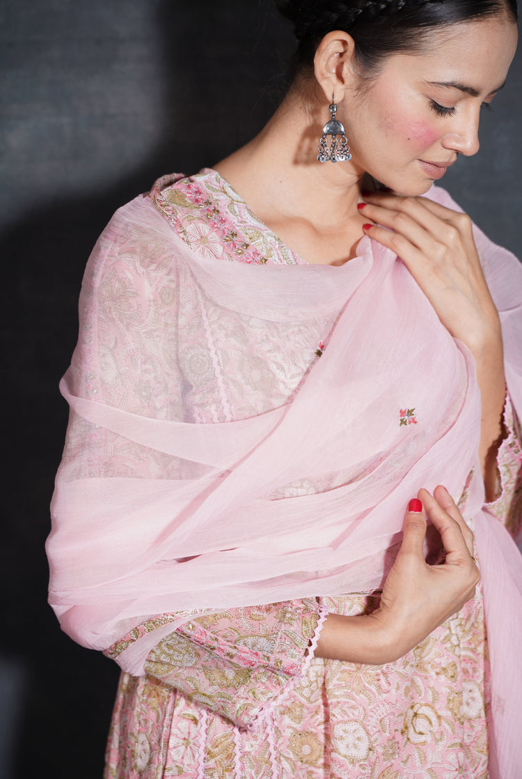 Tulsi Dupatta Baby Pink (7152939597871)