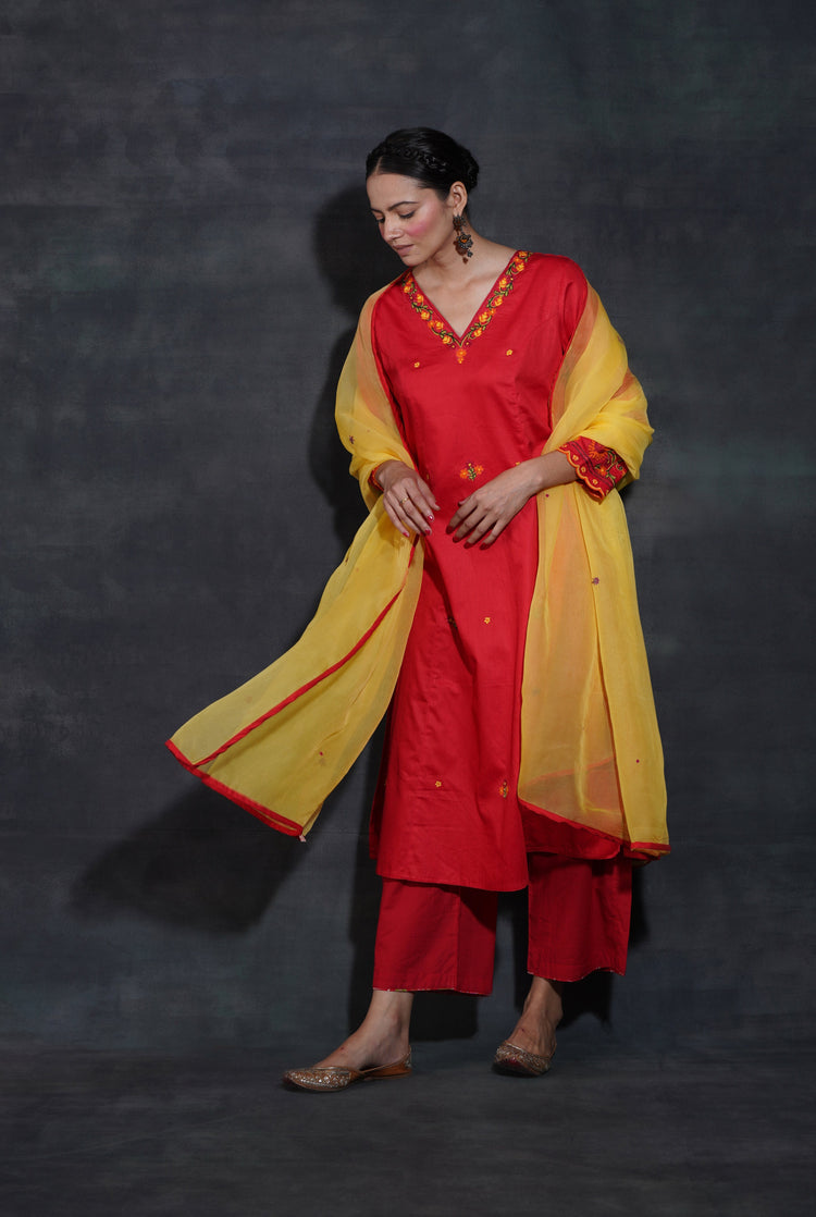 Mia Dupatta Yellow (7152939958319)