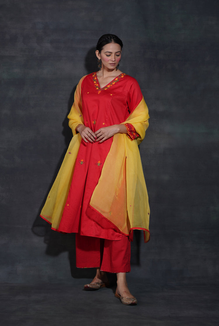 Mia Dupatta Yellow (7152939958319)