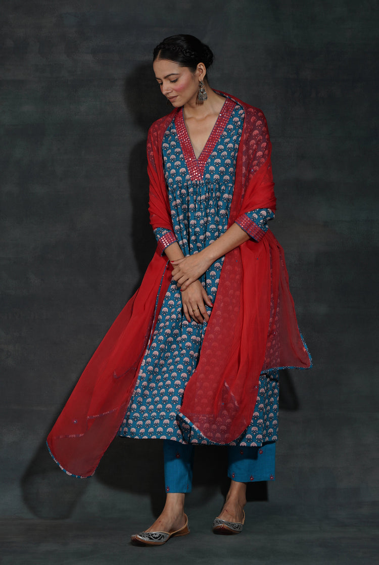 Soha Dupatta Red (7152938385455)