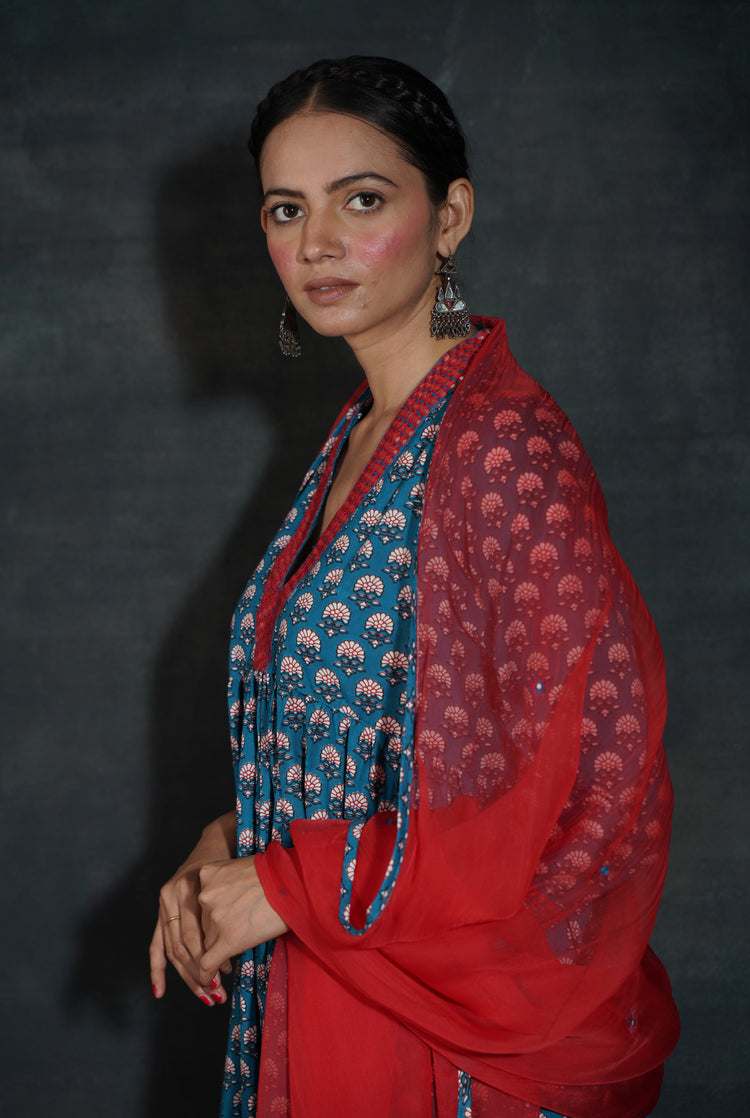 Soha Dupatta Red (7152938385455)