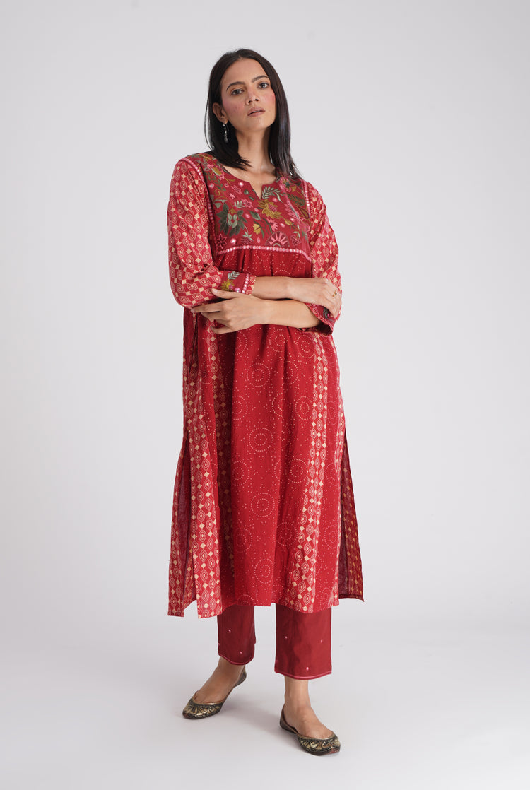 Tulsi Pant Brick Red (7135060787247)