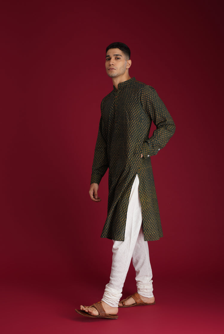 Rozana Kurta Green (7135776374831)
