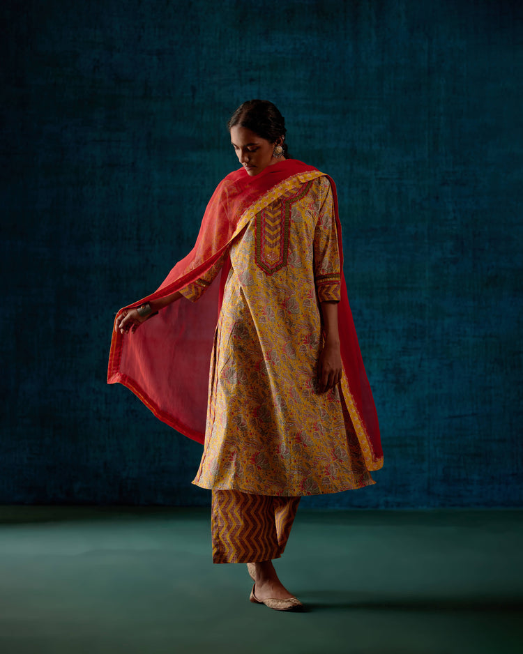 Rozana Pant Mustard (7152361930799)