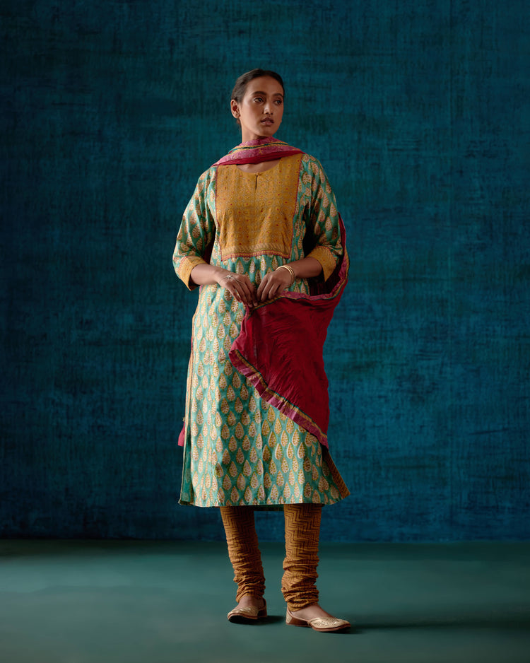 Rozana Bottom Mustard Leheriya (7152344432687)