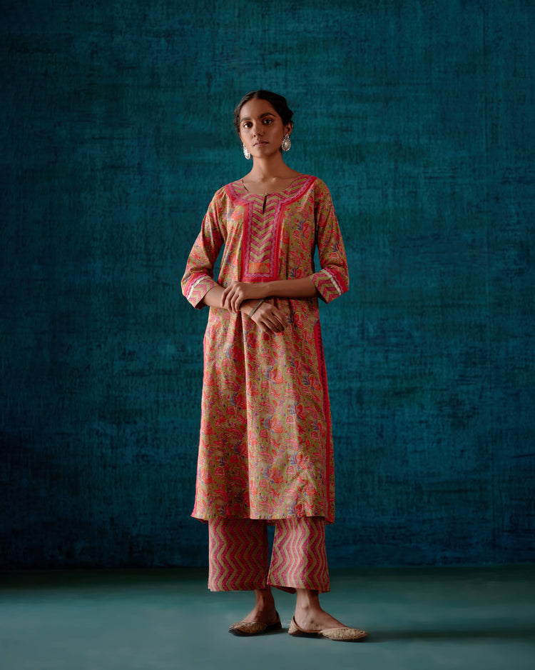 Rozana Pant Pista Leheriya (7152357769263)
