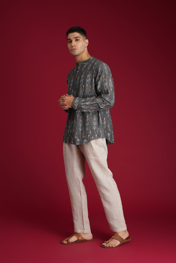 Rozana Shirt Grey (7135807766575)