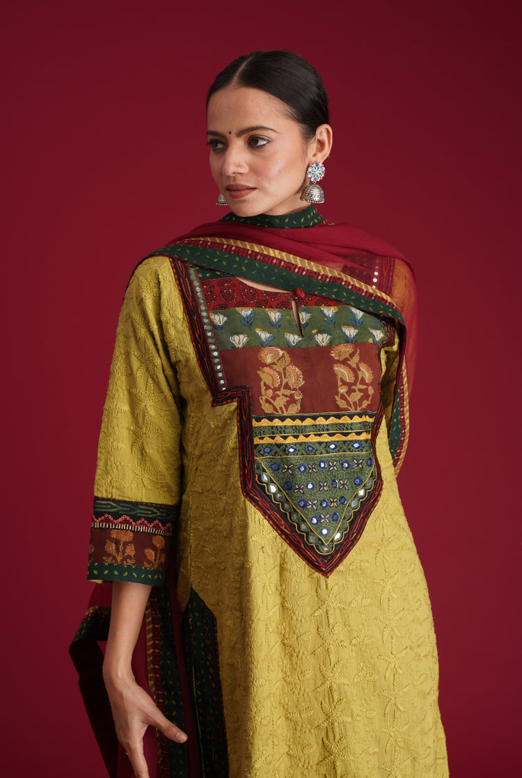 Rozana Chiffon Dupatta Deep Maroon (7135735119919)