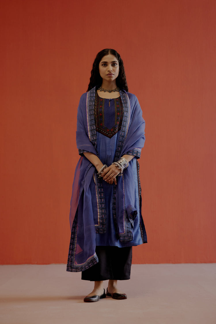 Rozana Chiffon Dupatta Light Mauve (8012864848171)