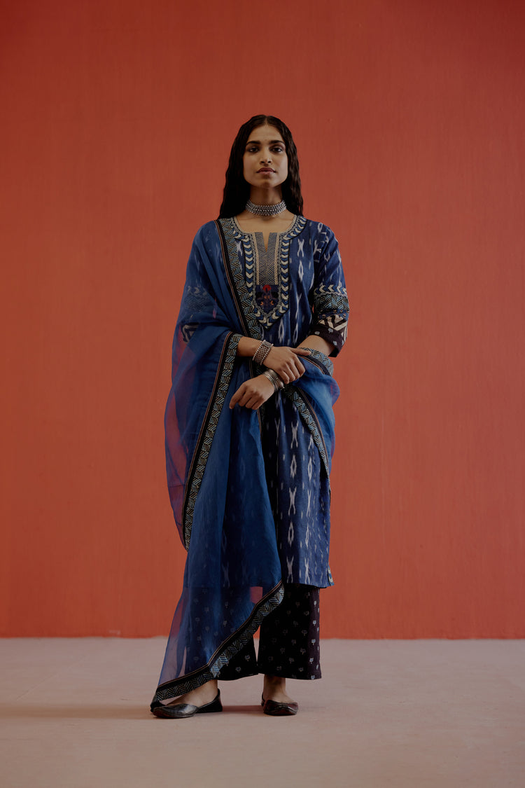 Rozana Pant Blue Black (8012446695723)
