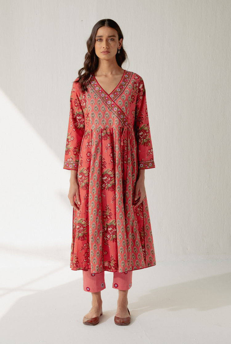 Kia Kurta Peach (8164643766571)