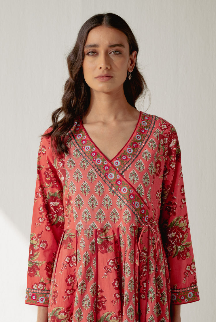 Kia Kurta Peach (8164643766571)