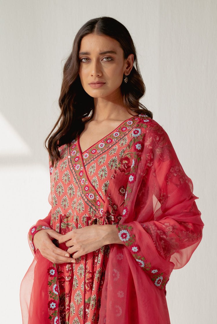 Kia Dupatta Peach (8165077516587)