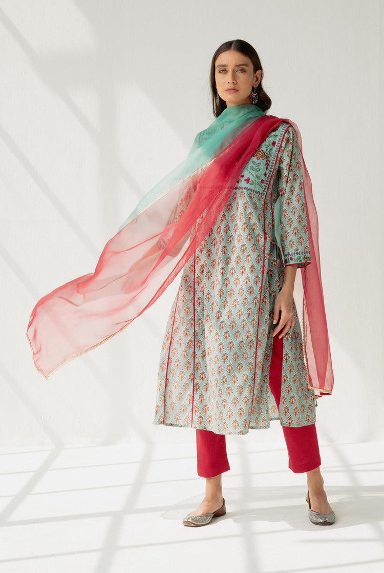 Tulsi Kurta Aqua (8164731519275)