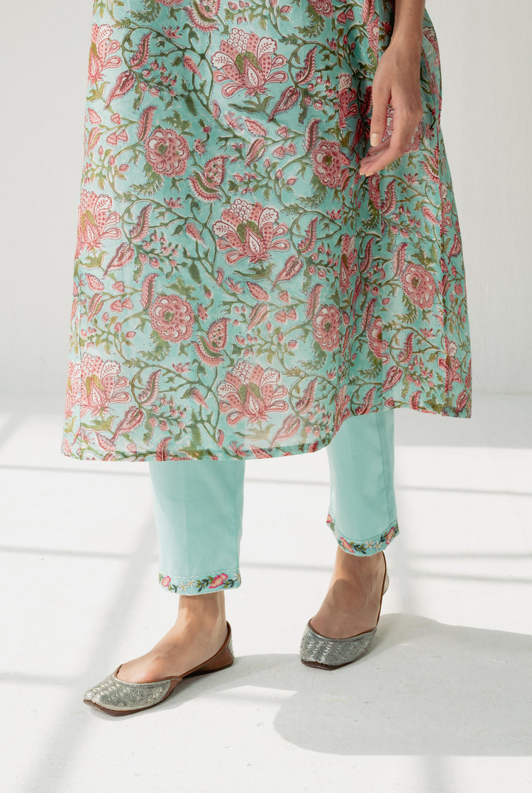 Tulsi Pant Turquoise (8165054382379)