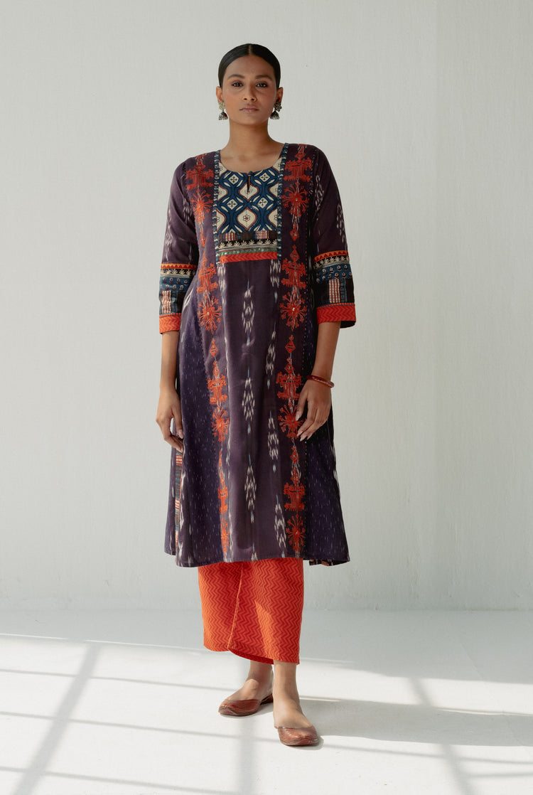 Rozana Pant Rust Orange (8161839317291)