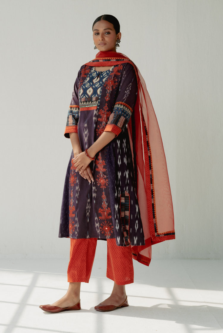 Rozana Pant Rust Orange (8161839317291)