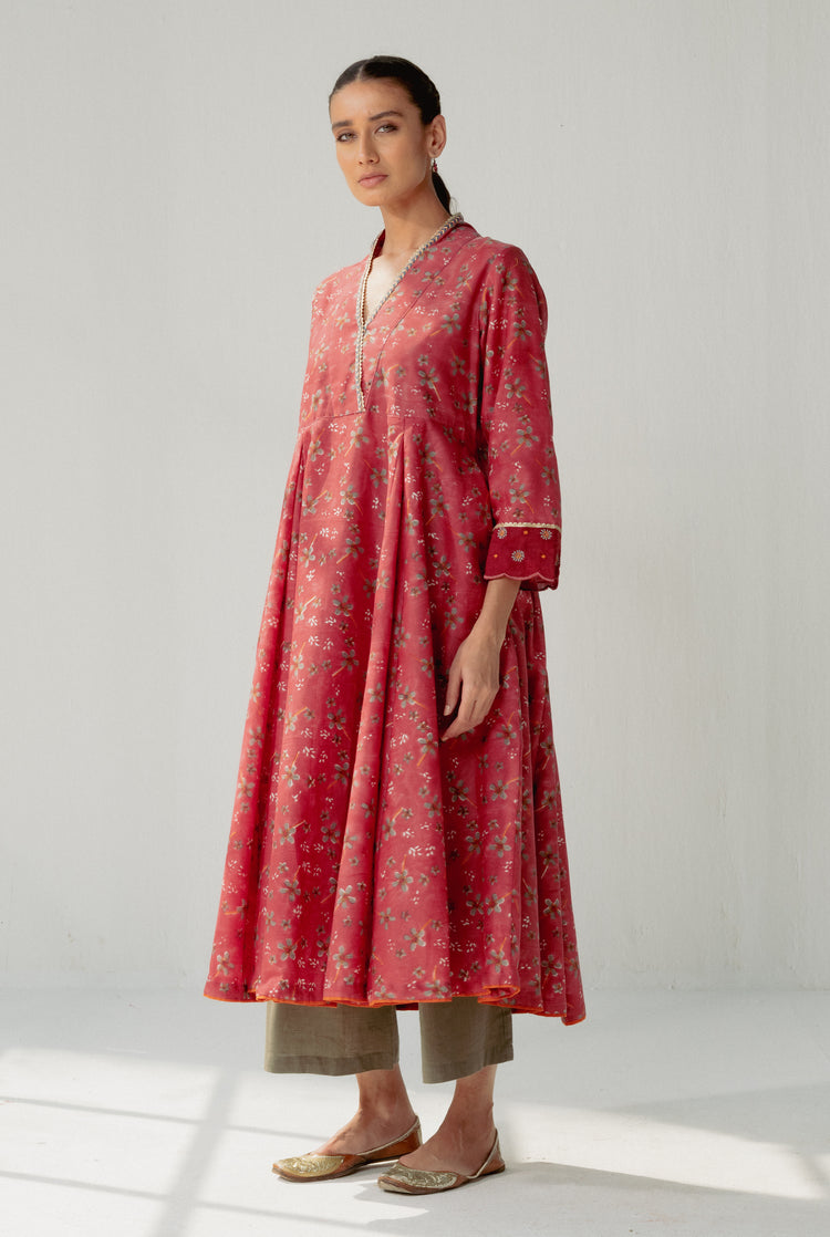 Vintage Kurta Pom Pink (8164742889771)