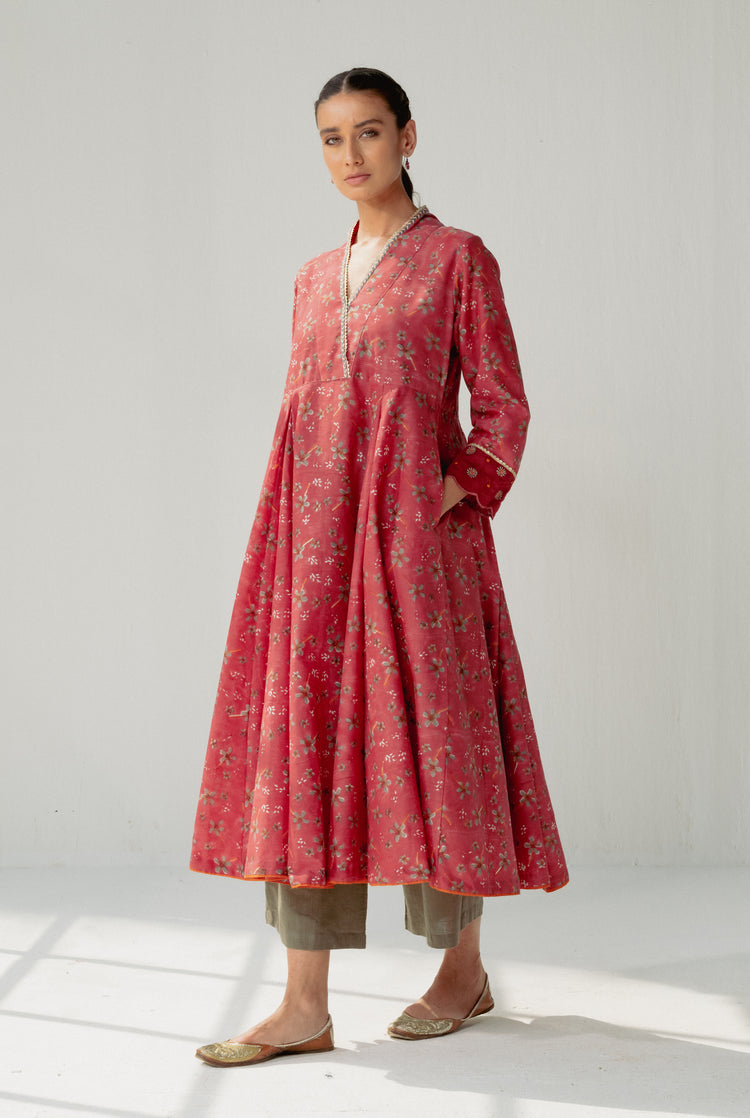 Vintage Kurta Pom Pink (8164742889771)