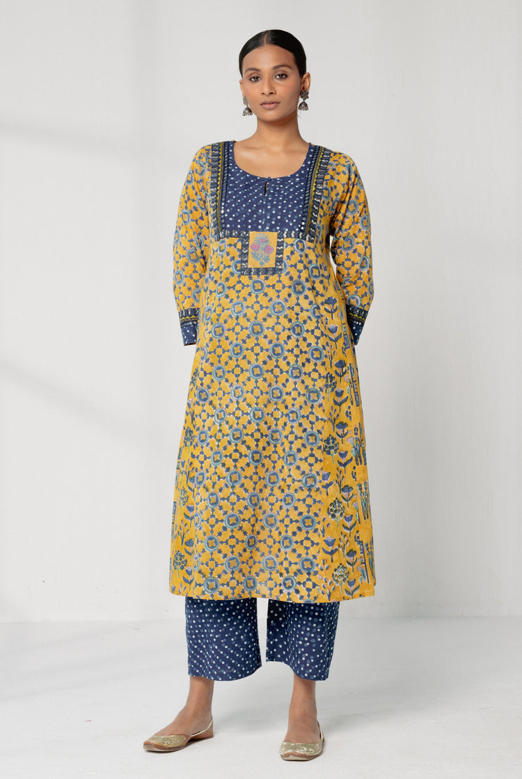 Rozana Pant Blue White (8161841185067)