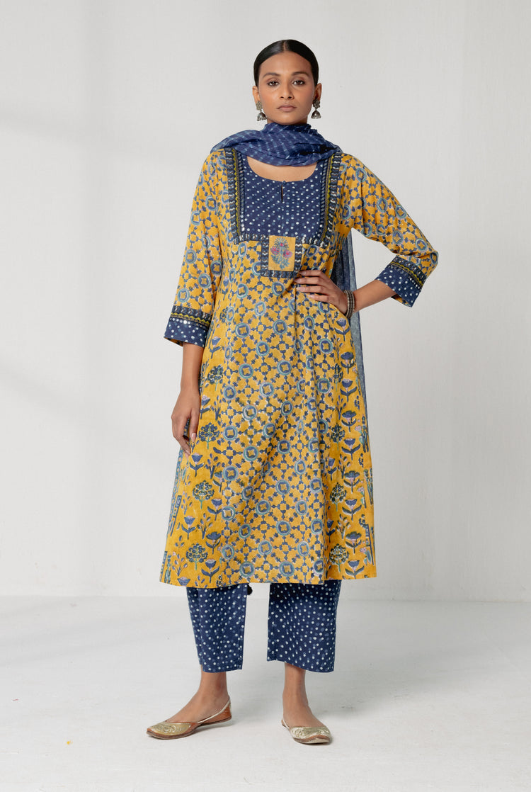 Rozana Pant Blue White (8161841185067)