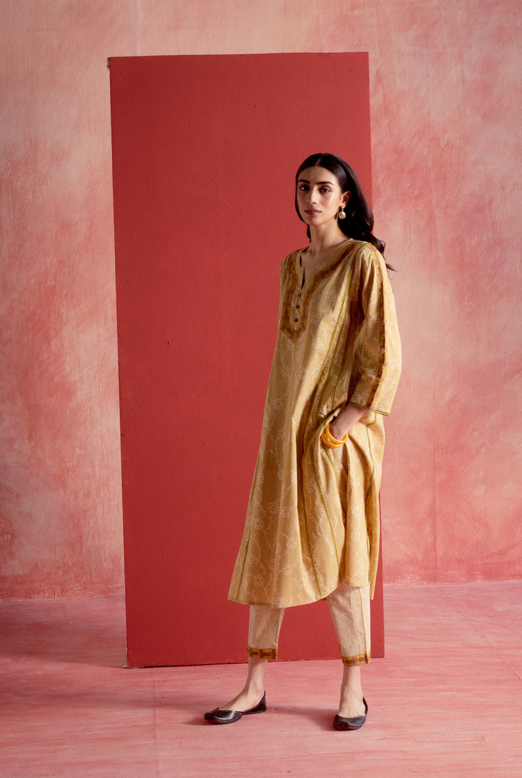 Tulsi Kurta Olive (8128163676459)