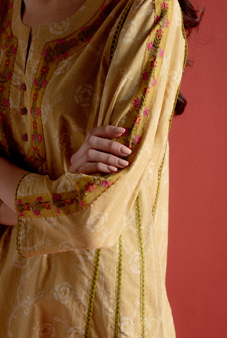 Tulsi Kurta Olive (8128163676459)