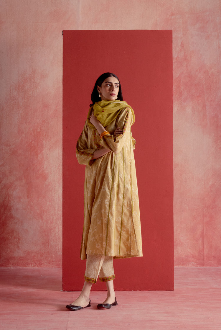 Tulsi Dupatta Olive Green (8128296386859)