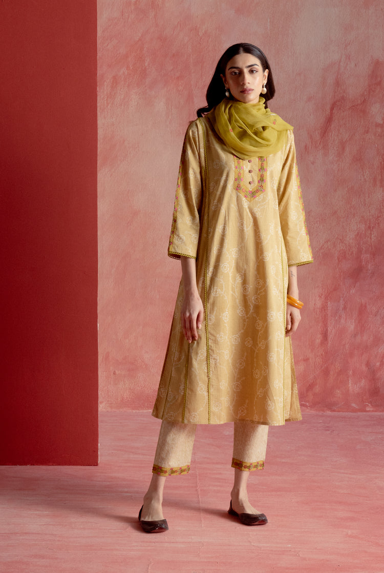 Tulsi Kurta Olive (8128163676459)