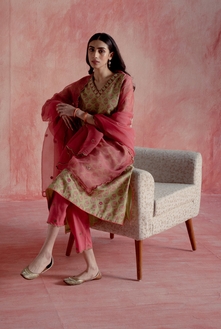 Leela Kurta Pista Green (8128153452843)