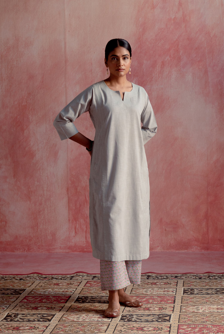 Adani Kurta Grey (8129269530923)