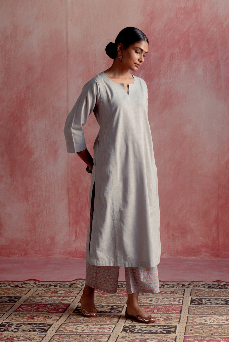 Adani Kurta Grey (8129269530923)