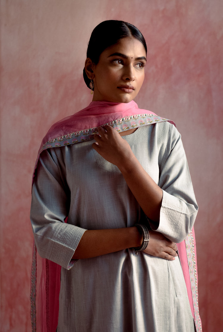 Adani Kurta Grey (8129269530923)