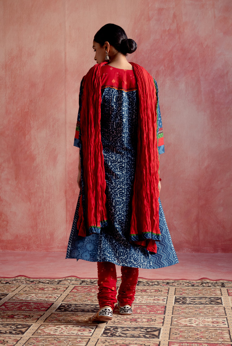 Miran Kurta Indigo (8129268515115)