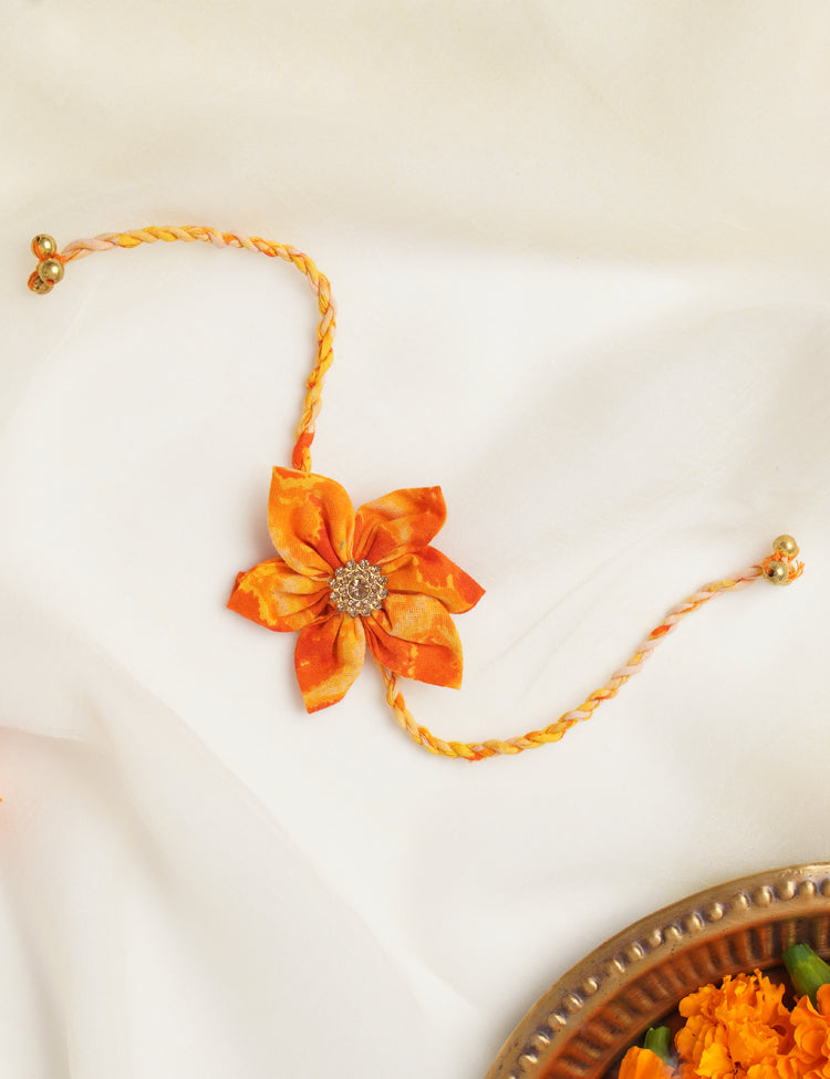 Izna Rakhi Red Yellow (7086185807919)