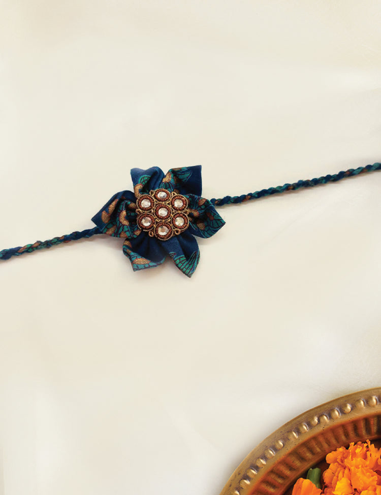 Izna Rakhi Blue Green (7086191378479)