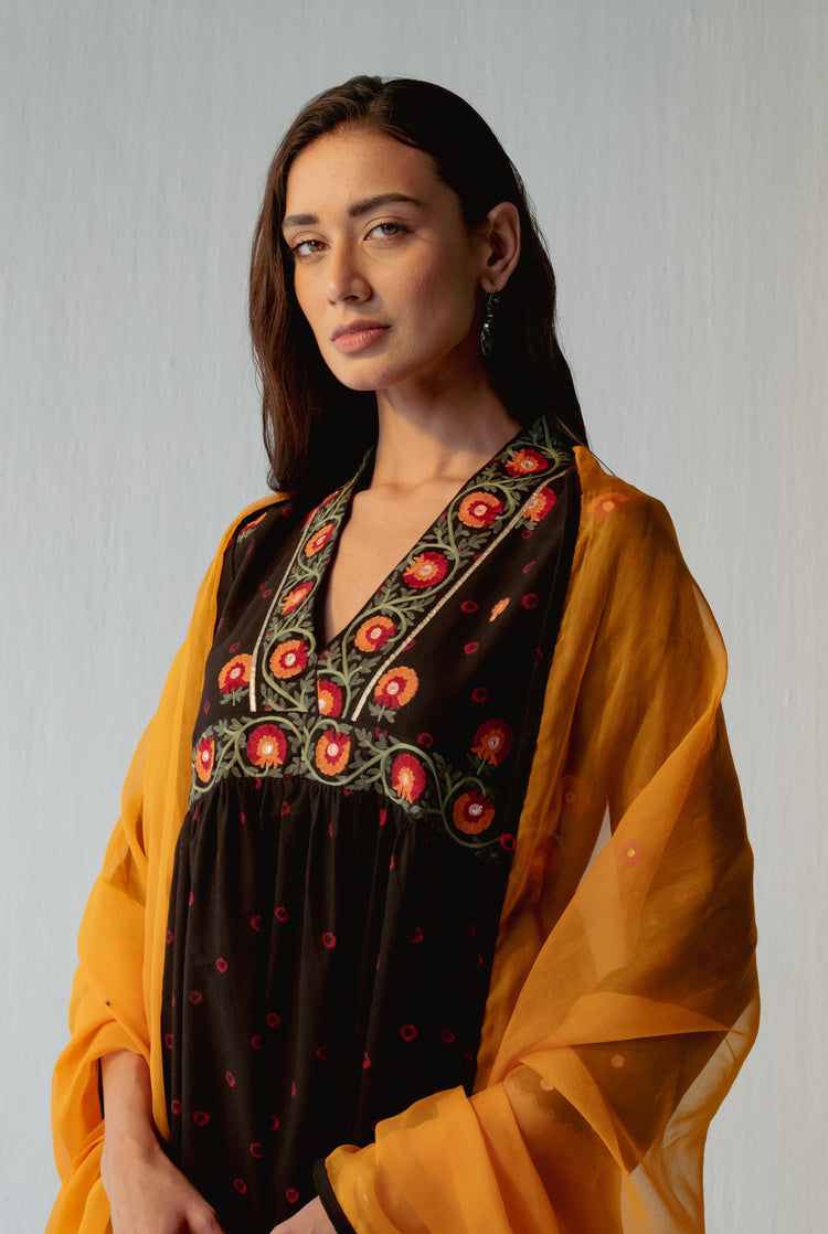 Soha Dupatta Mustard (8229096128811)