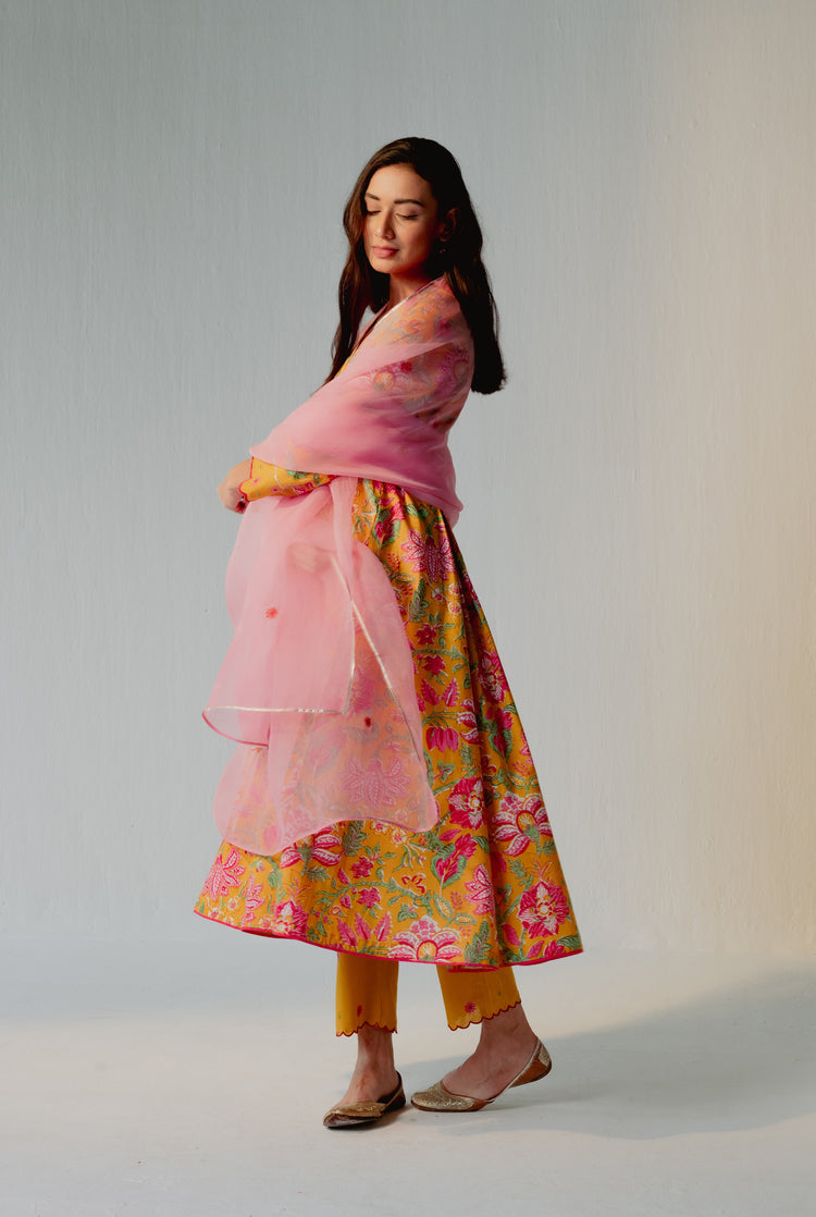 Vintage Dupatta Light Pink (8229091246379)